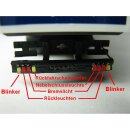 Rückleuchtenträger H0 gemeinsame Anode mit LEDs für Car System